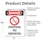 Signmission Propane No Smoking Danger Sign, Vinyl Decal, 7in W x 10in L, 2PK OS-2PACK-DS-D-710-V-1540 - alternate 4